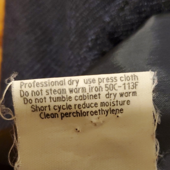 Giorgio Armani Baby Alpaca Women's Dark Blue Blazer XXS - Picture 6 of 11